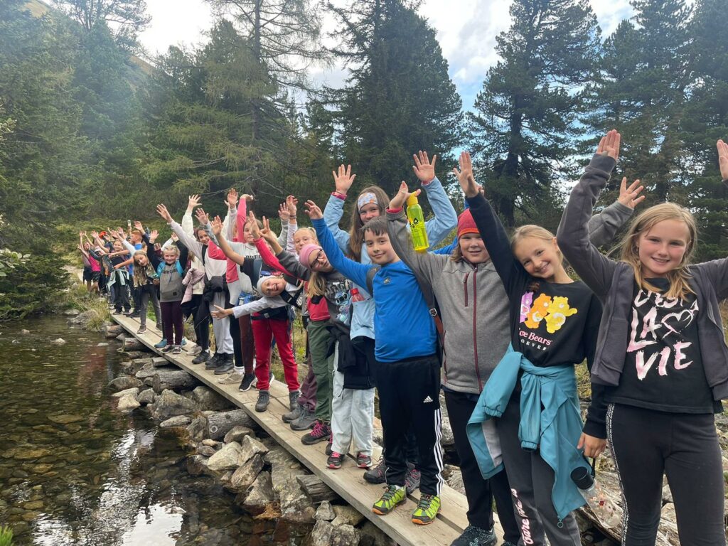 Kennenlerntage der 1. Klassen auf der Edelrautehütte